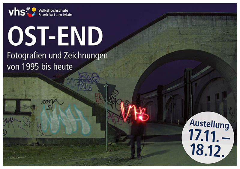 Plakat für die Ausstellung »Ost-End«