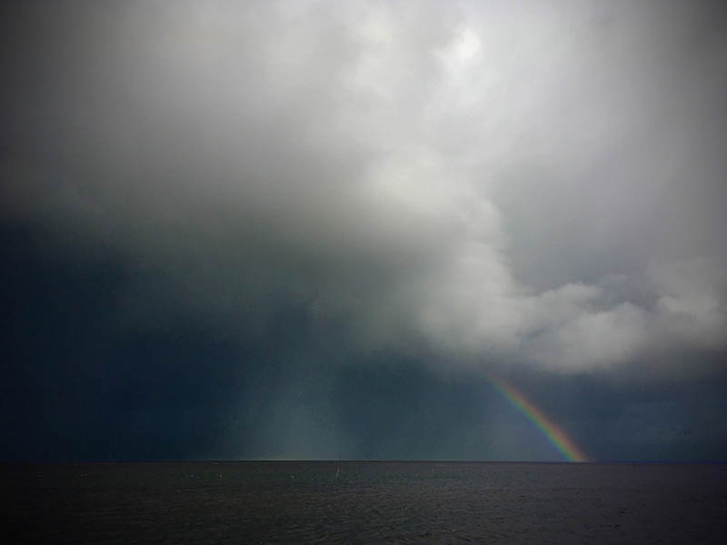 Ruhe vor dem Sturm, Amrum. Foto: Hartmuth Schröder