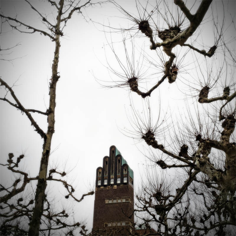 Jugendstil in Darmstadt. Foto: Hartmuth Schröder