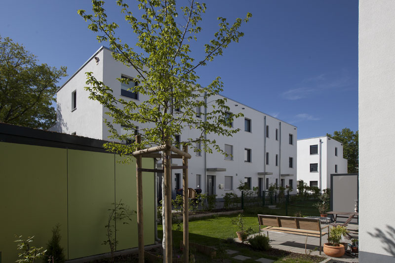 Wohnungsbauprojekt in Darmstadt. Foto: Hartmuth Schröder